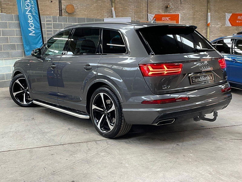 Audi Q7 3.0 TDI QUATTRO BLACK EDITION MHEV 5d 282 BHP SIDE STEPS, 21'S FULL LEATHER 21 INCH 5 SPOKE ALLOYS, BOSE, 5dr Automatic 2025