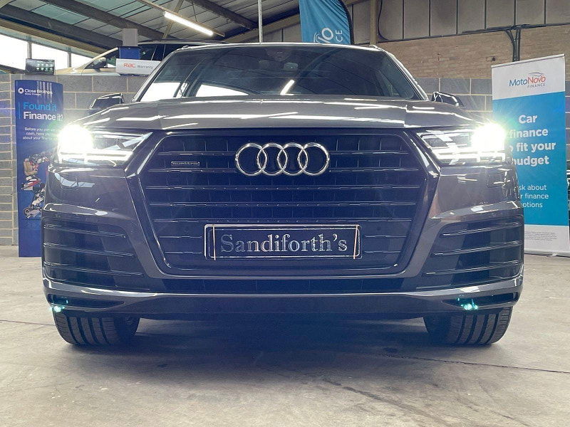 Audi Q7 3.0 TDI QUATTRO BLACK EDITION MHEV 5d 282 BHP SIDE STEPS, 21'S FULL LEATHER 21 INCH 5 SPOKE ALLOYS, BOSE, 5dr Automatic 2025