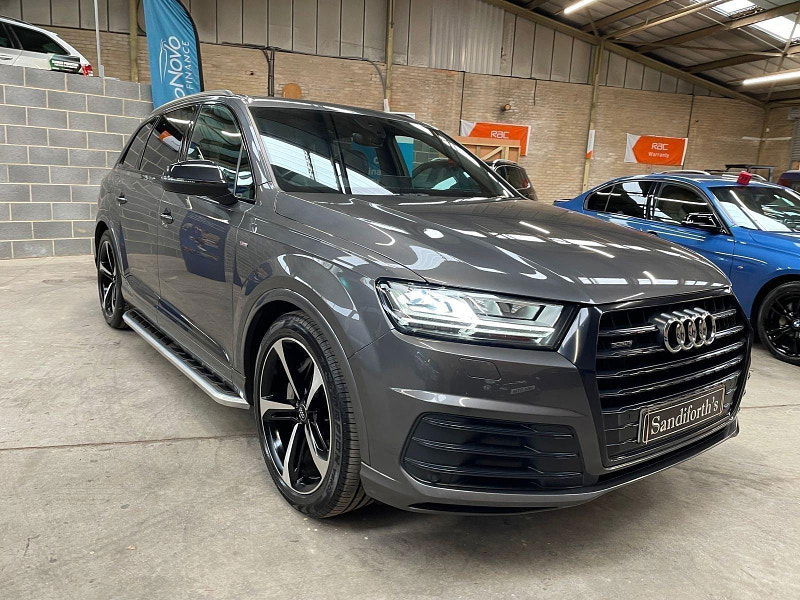 Audi Q7 3.0 TDI QUATTRO BLACK EDITION MHEV 5d 282 BHP SIDE STEPS, 21'S FULL LEATHER 21 INCH 5 SPOKE ALLOYS, BOSE, 5dr Automatic 2025