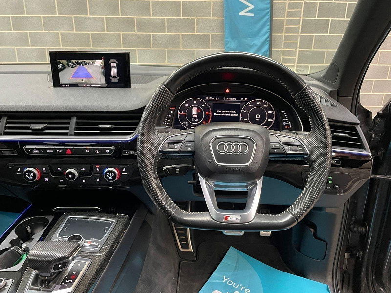 Audi Q7 3.0 TDI QUATTRO BLACK EDITION MHEV 5d 282 BHP SIDE STEPS, 21'S FULL LEATHER 21 INCH 5 SPOKE ALLOYS, BOSE, 5dr Automatic 2025