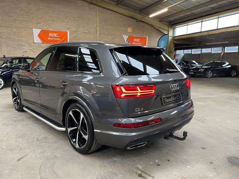 Audi Q7 3.0 TDI QUATTRO BLACK EDITION MHEV 5d 282 BHP SIDE STEPS, 21'S FULL LEATHER 21 INCH 5 SPOKE ALLOYS, BOSE, 5dr Automatic 2025