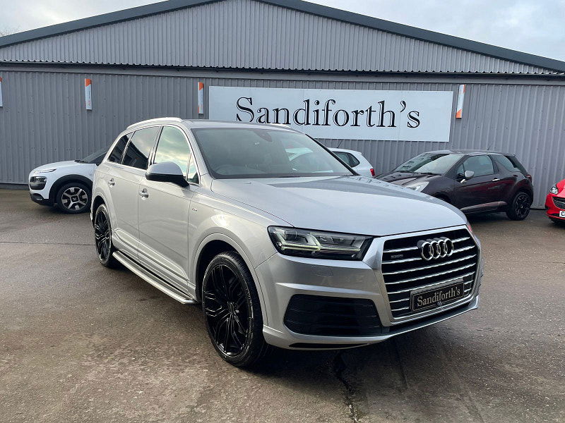 Audi Q7 3.0 TDI V6 S line SUV 5dr Diesel Tiptronic quattro Euro 6 (s/s) (218 ps) 5dr Automatic 2025