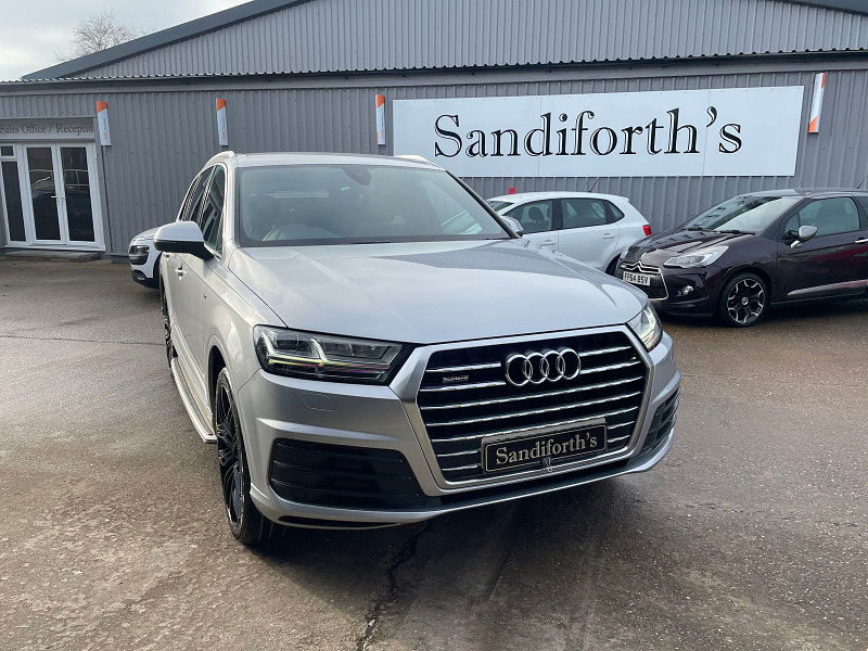 Audi Q7 3.0 TDI V6 S line SUV 5dr Diesel Tiptronic quattro Euro 6 (s/s) (218 ps) 5dr Automatic 2025