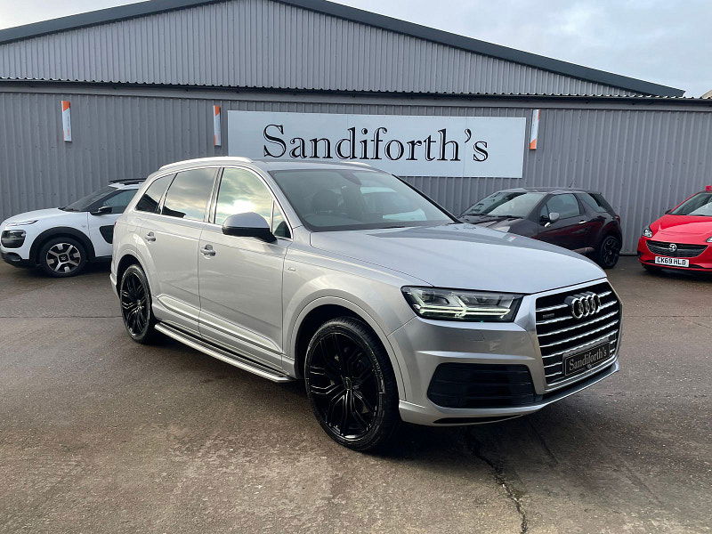 Audi Q7 3.0 TDI V6 S line SUV 5dr Diesel Tiptronic quattro Euro 6 (s/s) (218 ps) 5dr Automatic 2025