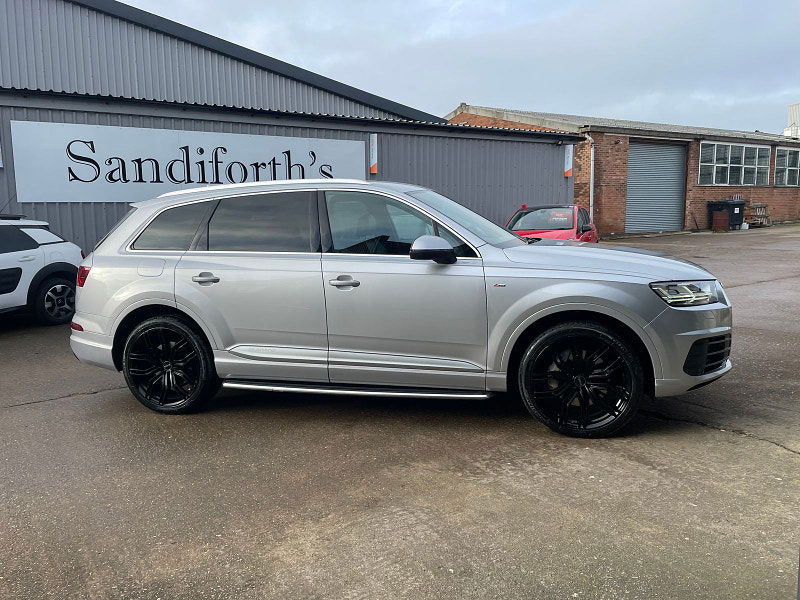 Audi Q7 3.0 TDI V6 S line SUV 5dr Diesel Tiptronic quattro Euro 6 (s/s) (218 ps) 5dr Automatic 2025