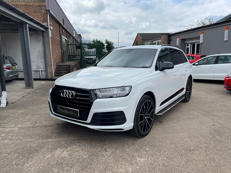 Audi Q7 3.0 TDI V6 S line SUV 5dr Diesel Tiptronic quattro Euro 6 (s/s) (218 ps) Full Black Leather. 22's 5dr Automatic 2024