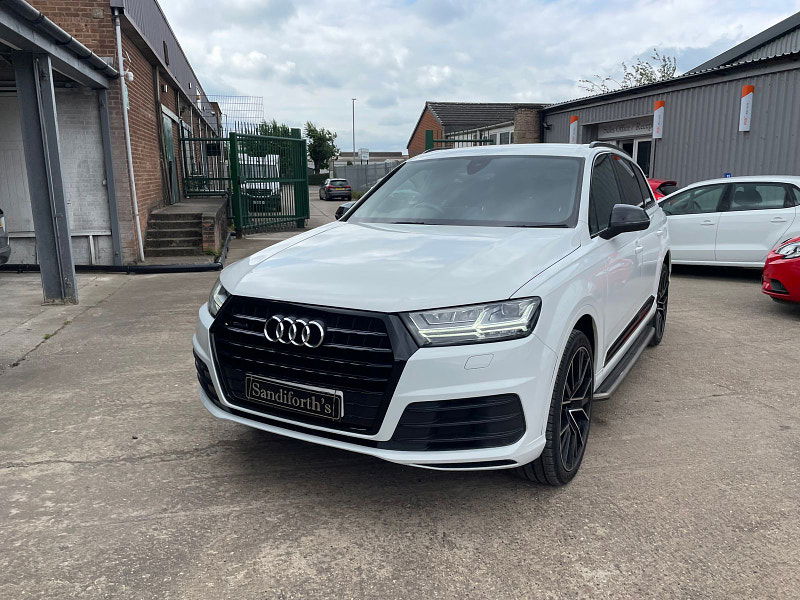 Audi Q7 3.0 TDI V6 S line SUV 5dr Diesel Tiptronic quattro Euro 6 (s/s) (218 ps) Full Black Leather. 22's 5dr Automatic 2024