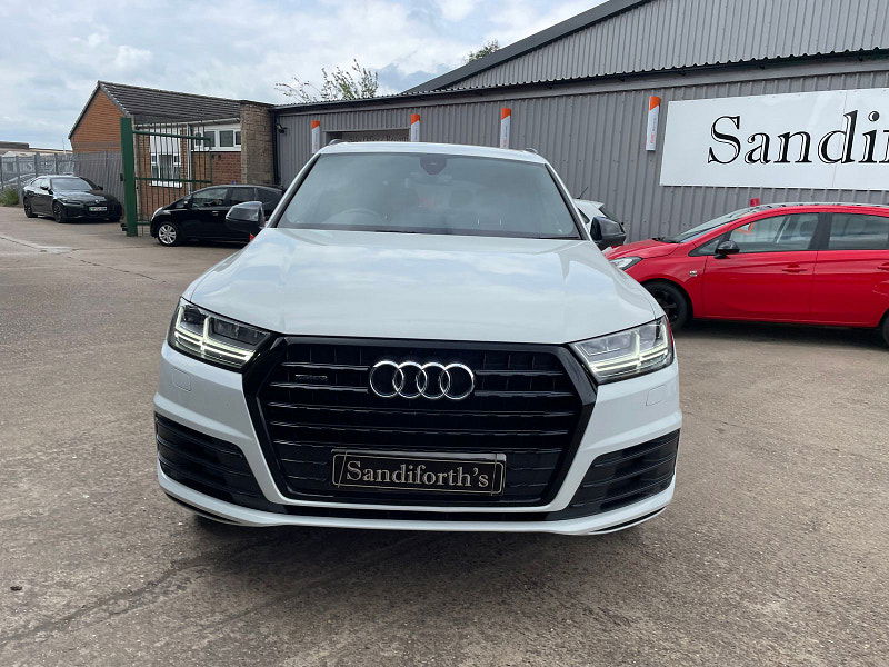 Audi Q7 3.0 TDI V6 S line SUV 5dr Diesel Tiptronic quattro Euro 6 (s/s) (218 ps) Full Black Leather. 22's 5dr Automatic 2024