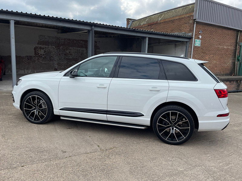 Audi Q7 3.0 TDI V6 S line SUV 5dr Diesel Tiptronic quattro Euro 6 (s/s) (218 ps) Full Black Leather. 22's 5dr Automatic 2024