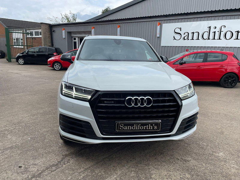 Audi Q7 3.0 TDI V6 S line SUV 5dr Diesel Tiptronic quattro Euro 6 (s/s) (218 ps) Full Black Leather. 22's 5dr Automatic 2024