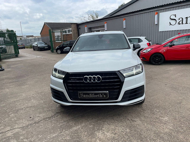 Audi Q7 3.0 TDI V6 S line SUV 5dr Diesel Tiptronic quattro Euro 6 (s/s) (218 ps) Full Black Leather. 22's 5dr Automatic 2024