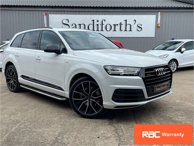 Audi Q7 3.0 TDI V6 S line SUV 5dr Diesel Tiptronic quattro Euro 6 (s/s) (218 ps) Full Black Leather. 22's 5dr Automatic 2024