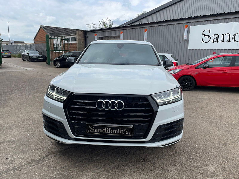 Audi Q7 3.0 TDI V6 S line SUV 5dr Diesel Tiptronic quattro Euro 6 (s/s) (218 ps) Full Black Leather. 22's 5dr Automatic 2024