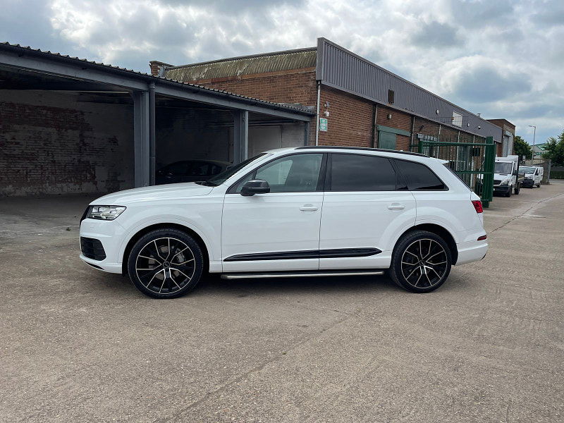 Audi Q7 3.0 TDI V6 S line SUV 5dr Diesel Tiptronic quattro Euro 6 (s/s) (218 ps) Full Black Leather. 22's 5dr Automatic 2024