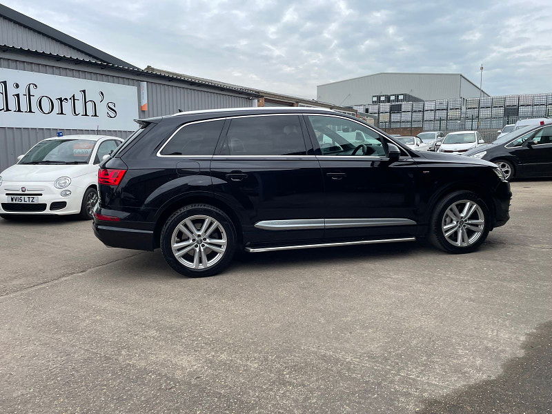 Audi Q7 3.0 TDI V6 S line SUV 5dr Diesel Tiptronic quattro Euro 6 (s/s) (272 ps) 5dr Automatic 2025