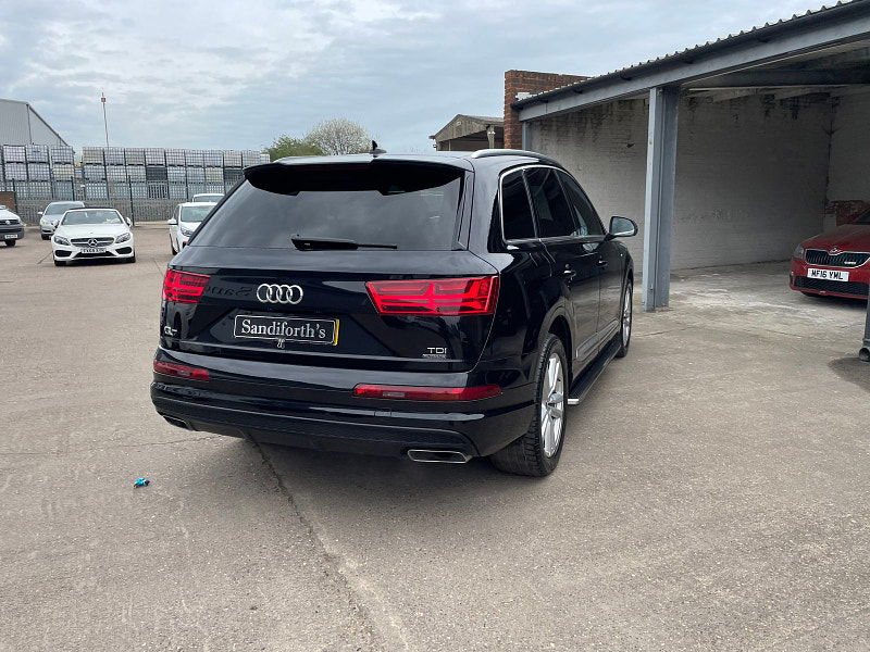 Audi Q7 3.0 TDI V6 S line SUV 5dr Diesel Tiptronic quattro Euro 6 (s/s) (272 ps) 5dr Automatic 2025
