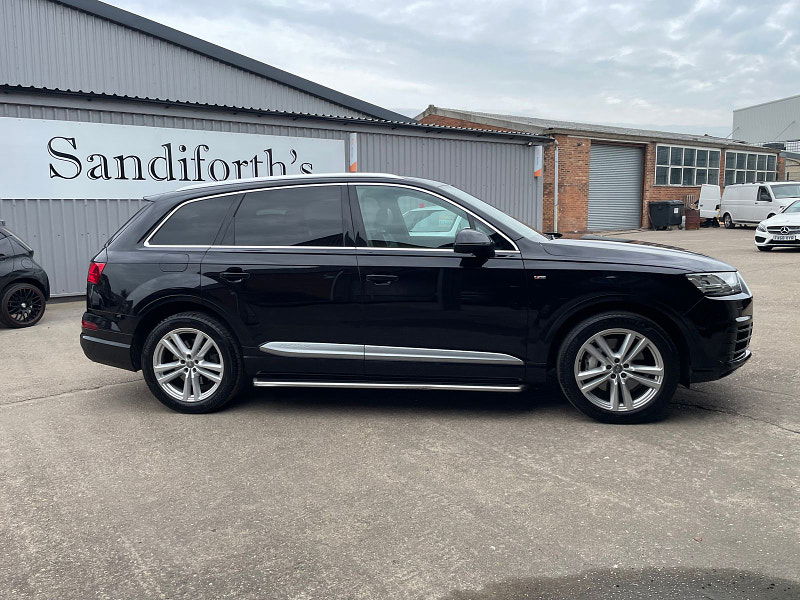 Audi Q7 3.0 TDI V6 S line SUV 5dr Diesel Tiptronic quattro Euro 6 (s/s) (272 ps) 5dr Automatic 2025