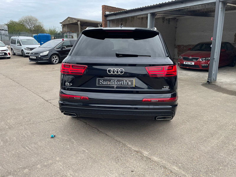 Audi Q7 3.0 TDI V6 S line SUV 5dr Diesel Tiptronic quattro Euro 6 (s/s) (272 ps) 5dr Automatic 2025