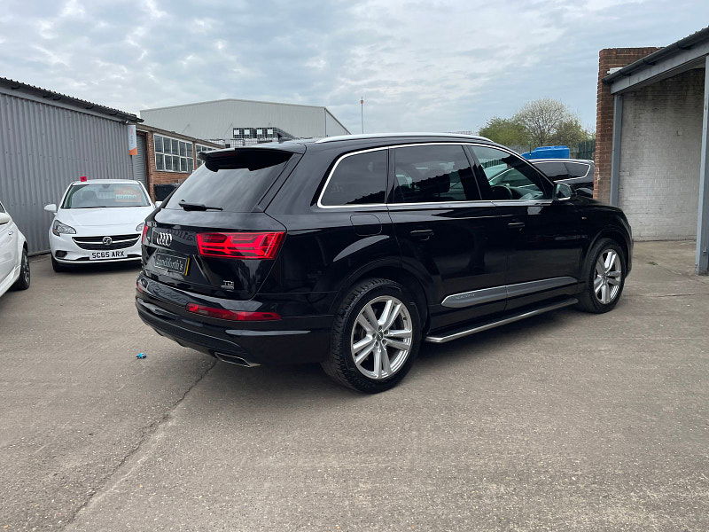Audi Q7 3.0 TDI V6 S line SUV 5dr Diesel Tiptronic quattro Euro 6 (s/s) (272 ps) 5dr Automatic 2025
