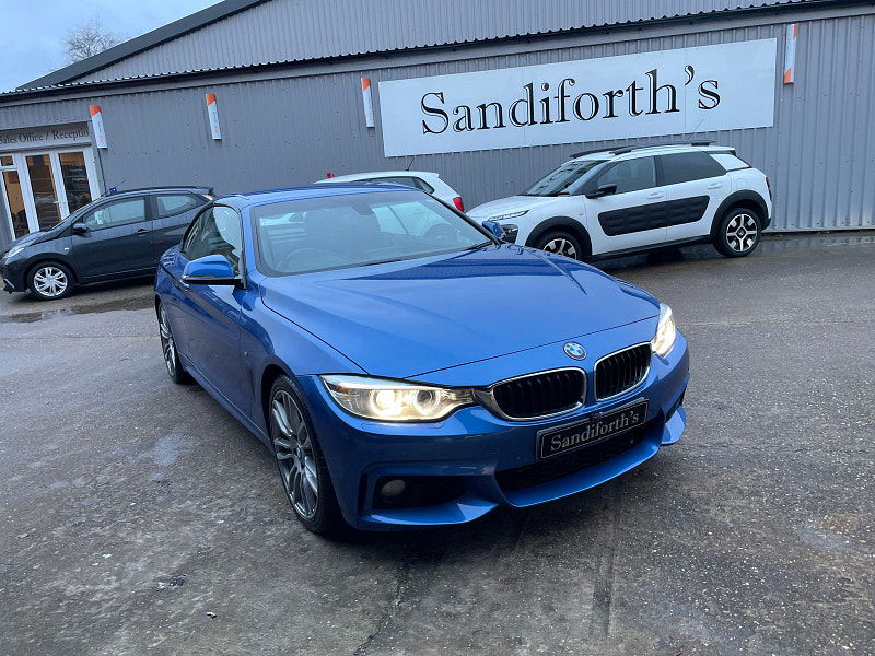 BMW 4 Series 2.0 420d M Sport Convertible 2dr Diesel Auto Euro 6 (s/s) (190 ps) 2dr Automatic 2024