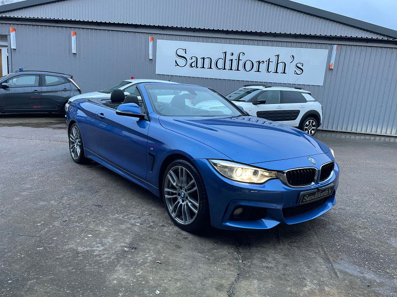 BMW 4 Series 2.0 420d M Sport Convertible 2dr Diesel Auto Euro 6 (s/s) (190 ps) 2dr Automatic 2024