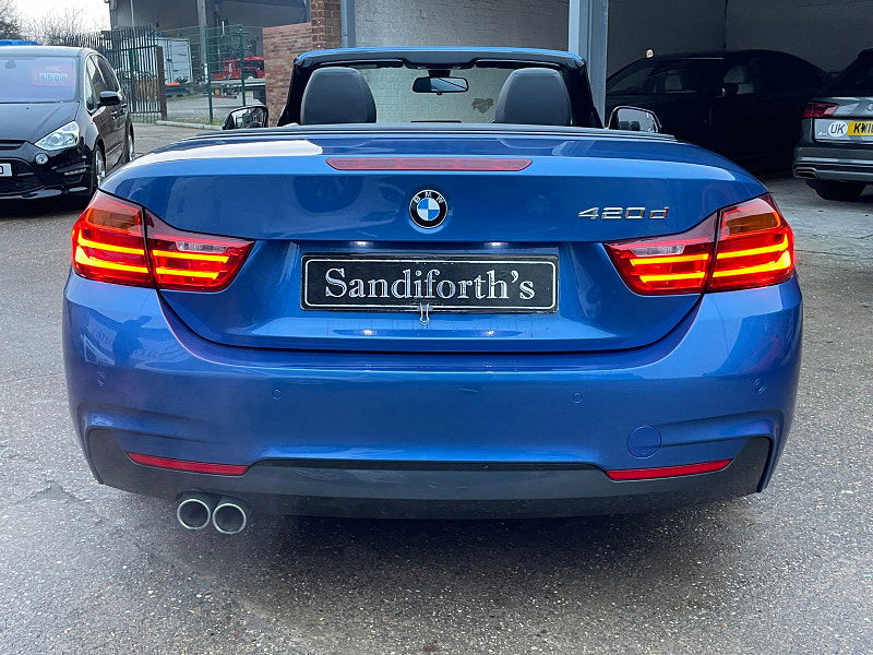 BMW 4 Series 2.0 420d M Sport Convertible 2dr Diesel Auto Euro 6 (s/s) (190 ps) 2dr Automatic 2024