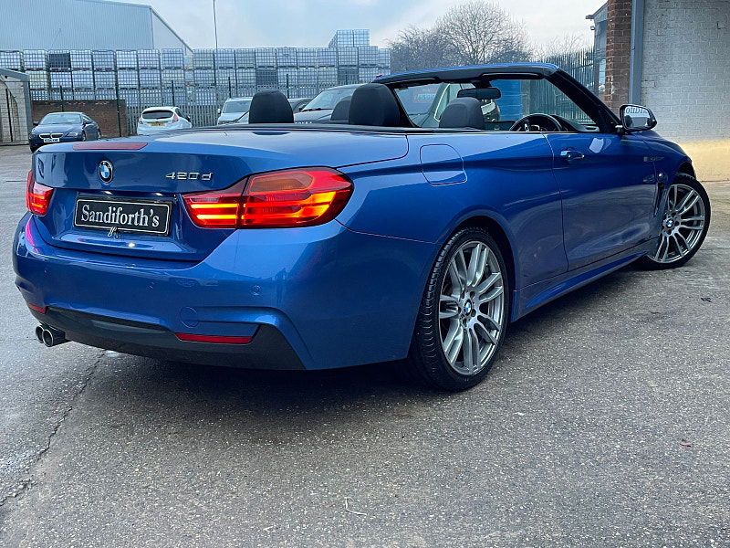 BMW 4 Series 2.0 420d M Sport Convertible 2dr Diesel Auto Euro 6 (s/s) (190 ps) 2dr Automatic 2024