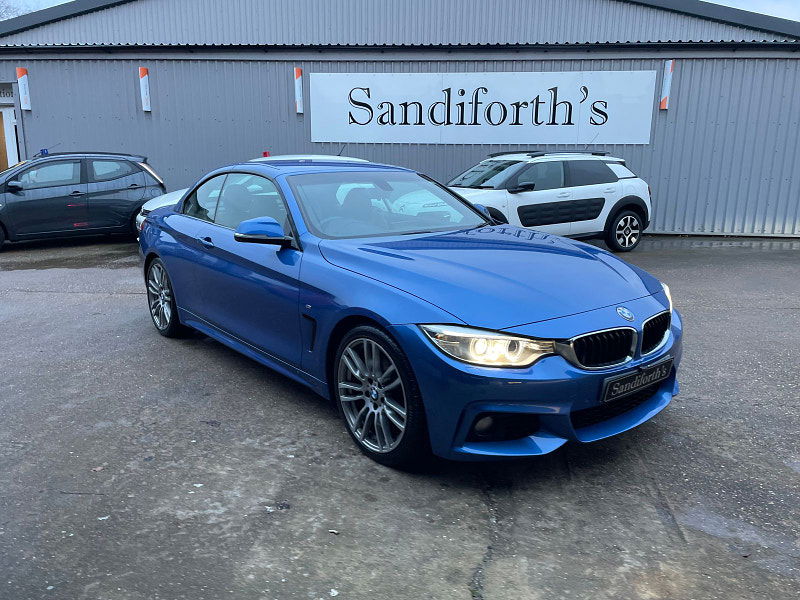 BMW 4 Series 2.0 420d M Sport Convertible 2dr Diesel Auto Euro 6 (s/s) (190 ps) 2dr Automatic 2024