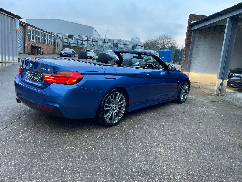 BMW 4 Series 2.0 420d M Sport Convertible 2dr Diesel Auto Euro 6 (s/s) (190 ps) 2dr Automatic 2024