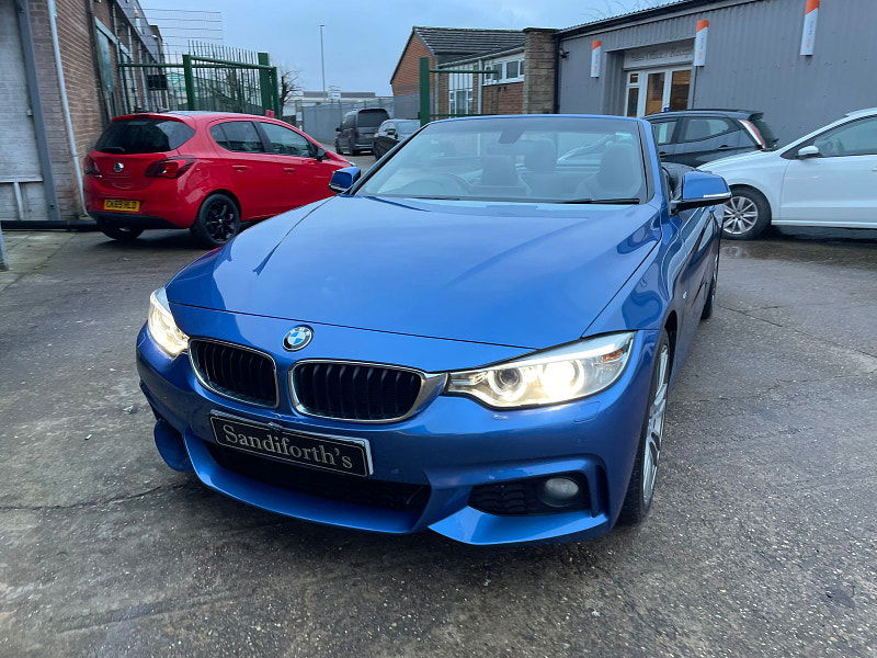 BMW 4 Series 2.0 420d M Sport Convertible 2dr Diesel Auto Euro 6 (s/s) (190 ps) 2dr Automatic 2024