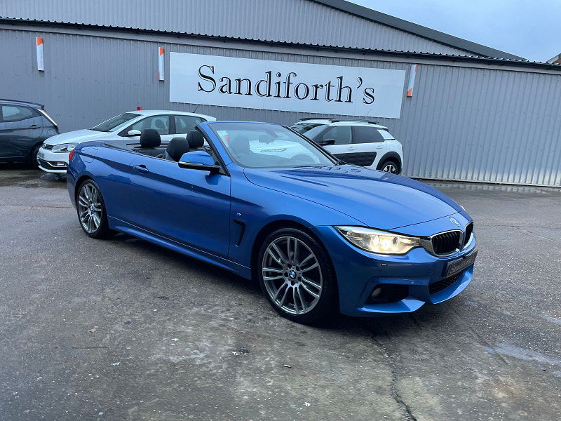 BMW 4 Series 2.0 420d M Sport Convertible 2dr Diesel Auto Euro 6 (s/s) (190 ps) 2dr Automatic 2024