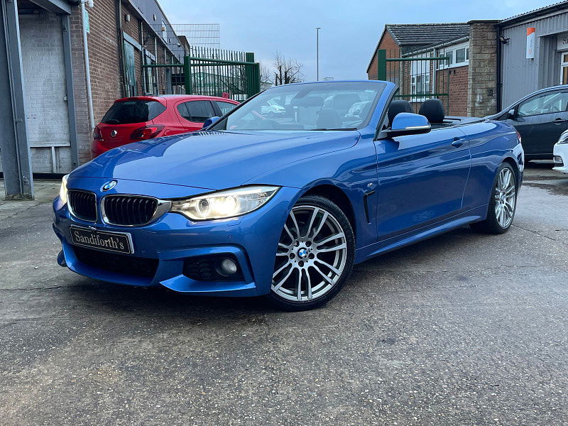 BMW 4 Series 2.0 420d M Sport Convertible 2dr Diesel Auto Euro 6 (s/s) (190 ps) 2dr Automatic 2024