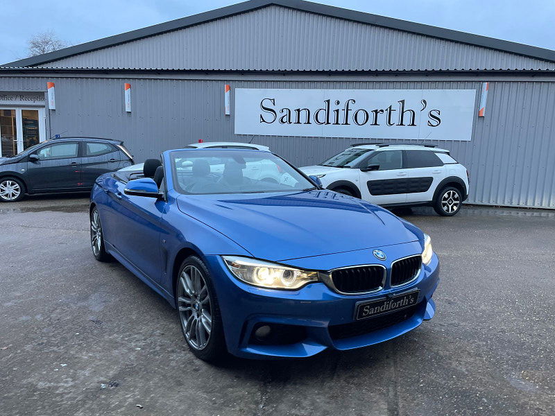 BMW 4 Series 2.0 420d M Sport Convertible 2dr Diesel Auto Euro 6 (s/s) (190 ps) 2dr Automatic 2024