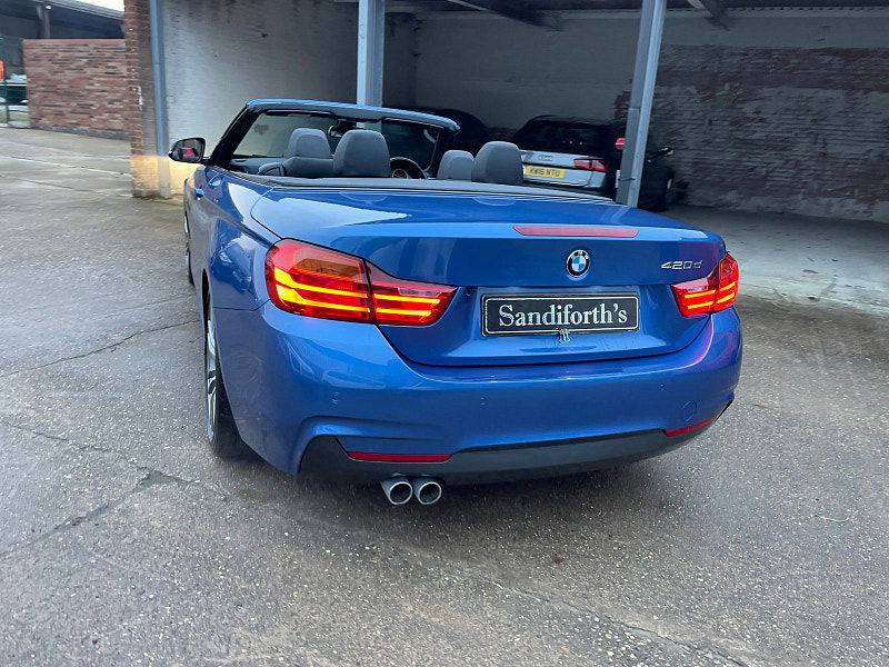 BMW 4 Series 2.0 420d M Sport Convertible 2dr Diesel Auto Euro 6 (s/s) (190 ps) 2dr Automatic 2024