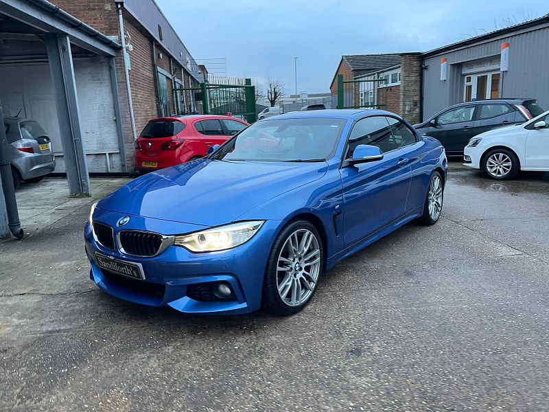 BMW 4 Series 2.0 420d M Sport Convertible 2dr Diesel Auto Euro 6 (s/s) (190 ps) 2dr Automatic 2024