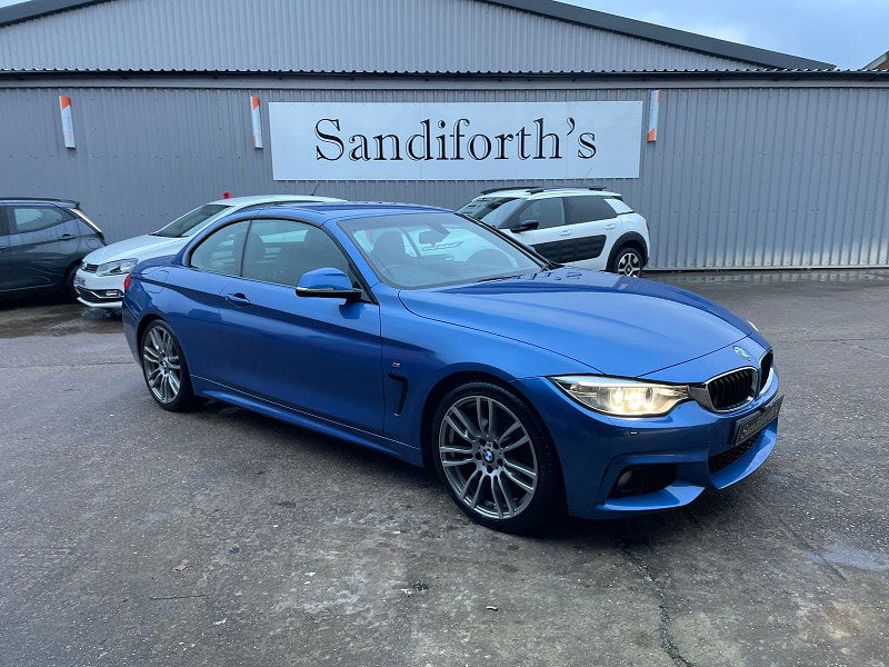 BMW 4 Series 2.0 420d M Sport Convertible 2dr Diesel Auto Euro 6 (s/s) (190 ps) 2dr Automatic 2024