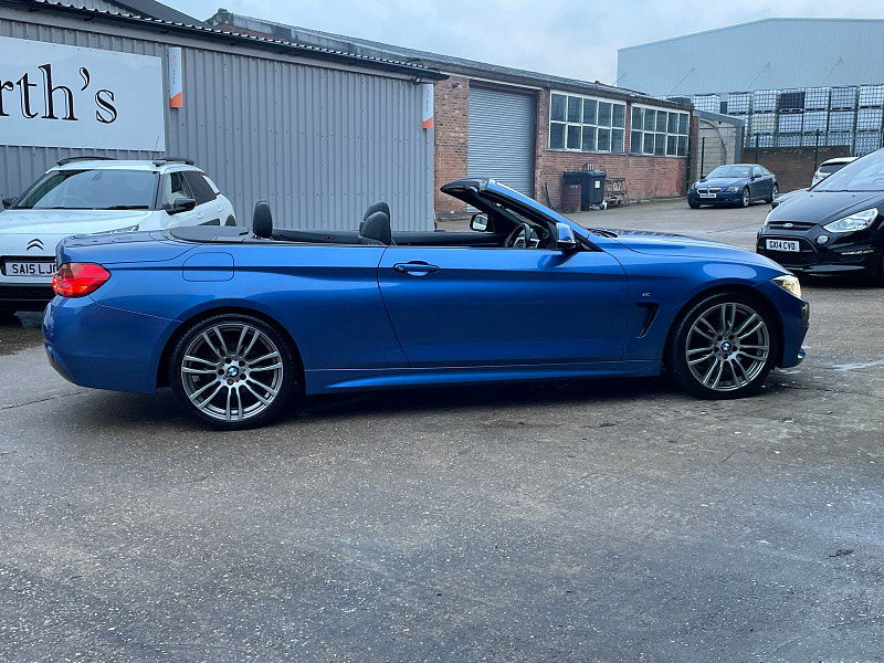 BMW 4 Series 2.0 420d M Sport Convertible 2dr Diesel Auto Euro 6 (s/s) (190 ps) 2dr Automatic 2024