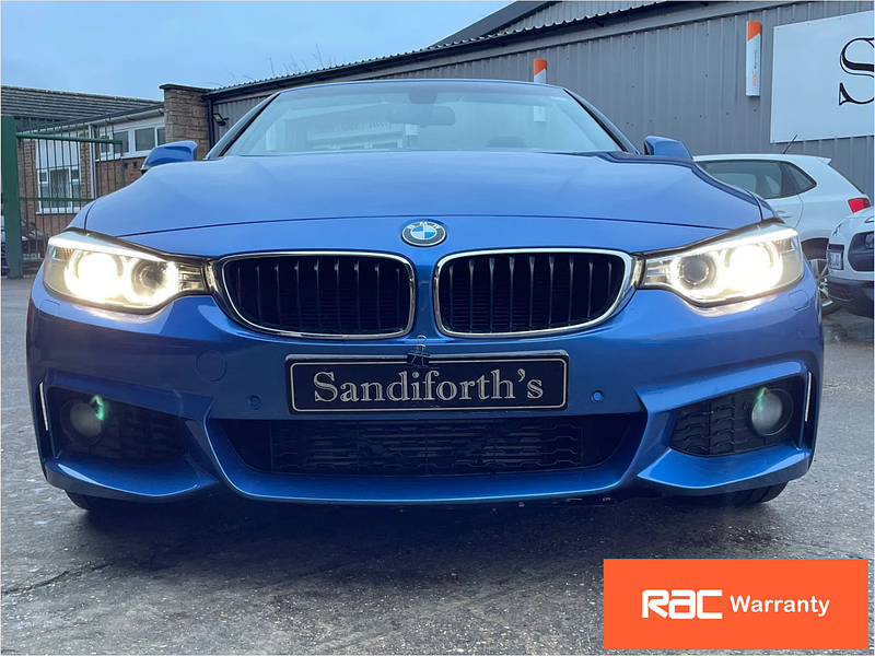 BMW 4 Series 2.0 420d M Sport Convertible 2dr Diesel Auto Euro 6 (s/s) (190 ps) 2dr Automatic 2024