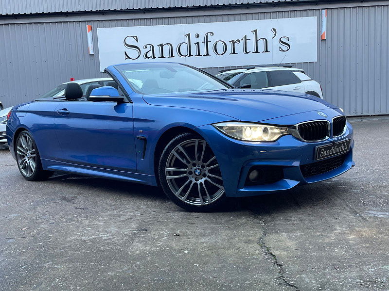 BMW 4 Series 2.0 420d M Sport Convertible 2dr Diesel Auto Euro 6 (s/s) (190 ps) 2dr Automatic 2024