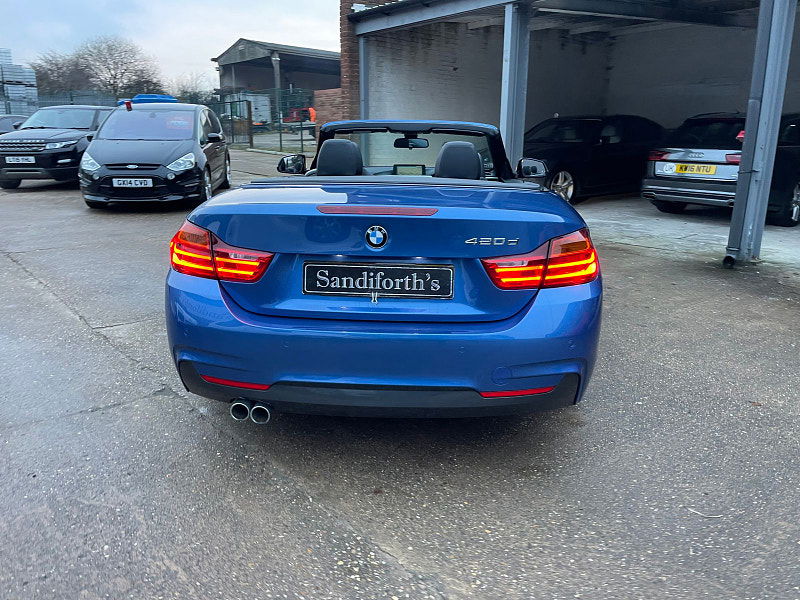 BMW 4 Series 2.0 420d M Sport Convertible 2dr Diesel Auto Euro 6 (s/s) (190 ps) 2dr Automatic 2024