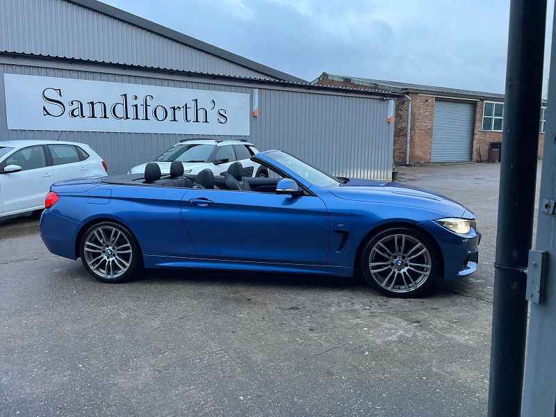 BMW 4 Series 2.0 420d M Sport Convertible 2dr Diesel Auto Euro 6 (s/s) (190 ps) 2dr Automatic 2024