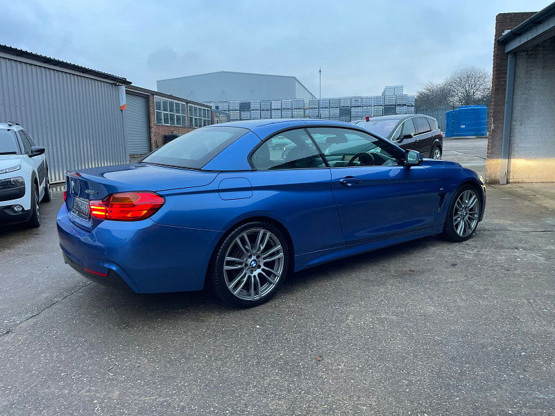 BMW 4 Series 2.0 420d M Sport Convertible 2dr Diesel Auto Euro 6 (s/s) (190 ps) 2dr Automatic 2024