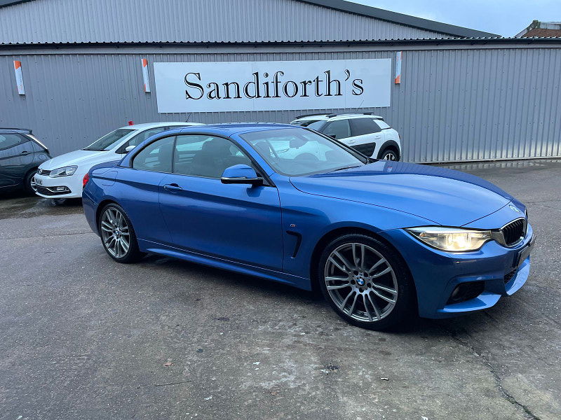 BMW 4 Series 2.0 420d M Sport Convertible 2dr Diesel Auto Euro 6 (s/s) (190 ps) 2dr Automatic 2024