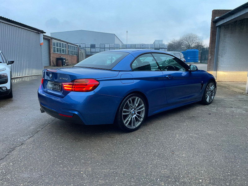 BMW 4 Series 2.0 420d M Sport Convertible 2dr Diesel Auto Euro 6 (s/s) (190 ps) 2dr Automatic 2024