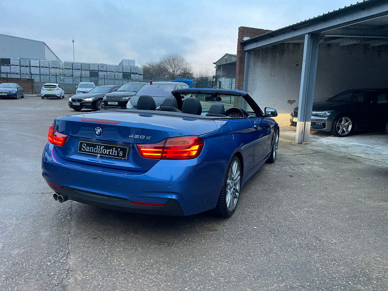 BMW 4 Series 2.0 420d M Sport Convertible 2dr Diesel Auto Euro 6 (s/s) (190 ps) 2dr Automatic 2024