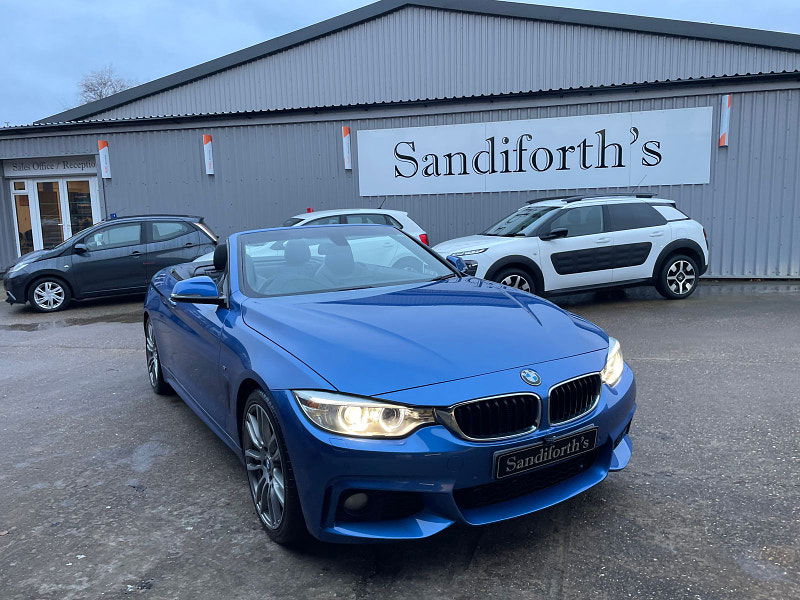 BMW 4 Series 2.0 420d M Sport Convertible 2dr Diesel Auto Euro 6 (s/s) (190 ps) 2dr Automatic 2024