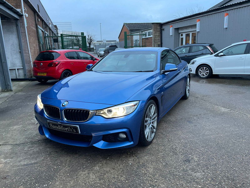 BMW 4 Series 2.0 420d M Sport Convertible 2dr Diesel Auto Euro 6 (s/s) (190 ps) 2dr Automatic 2024