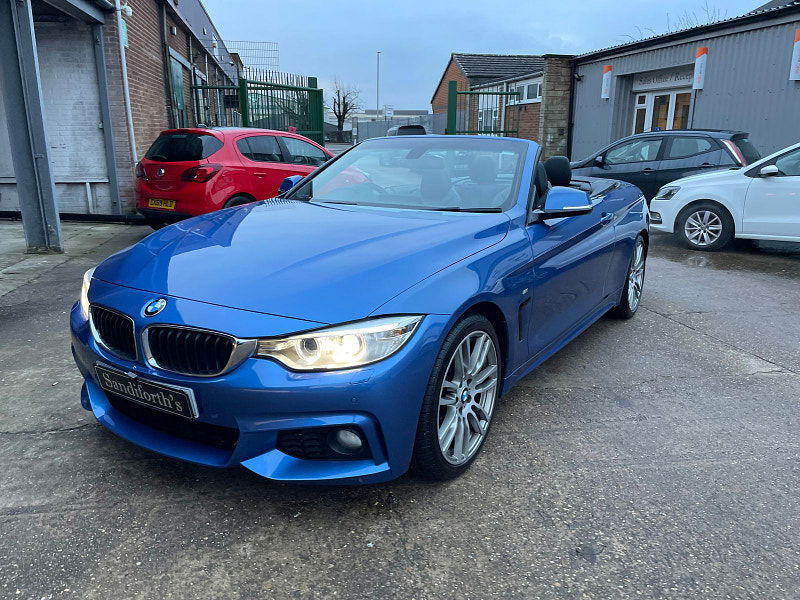 BMW 4 Series 2.0 420d M Sport Convertible 2dr Diesel Auto Euro 6 (s/s) (190 ps) 2dr Automatic 2024