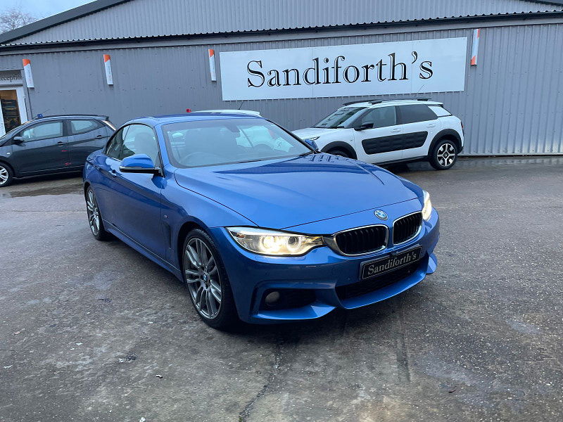 BMW 4 Series 2.0 420d M Sport Convertible 2dr Diesel Auto Euro 6 (s/s) (190 ps) 2dr Automatic 2024