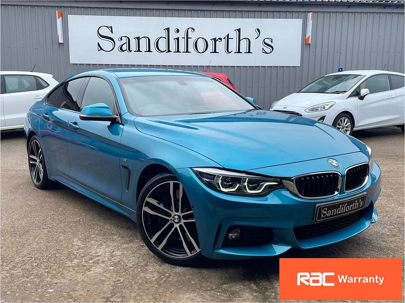 Bmw 4 Series Gran Coupe 2.0 430i GPF M Sport Hatchback 5dr Petrol Auto Euro 6 (s/s) (252 ps) Only 20k 3 Services,  5dr Automatic 2024